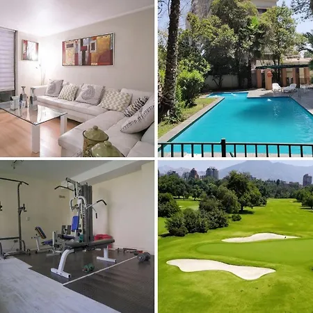 Exclusive Apartment In Las Condes Alcantara Metro